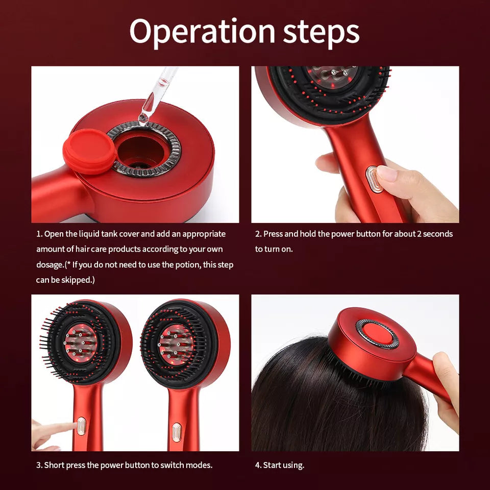 Revive Red Light Hair Massager