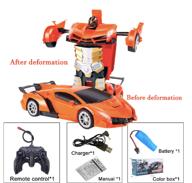 2-in-1 Transformer RC Car