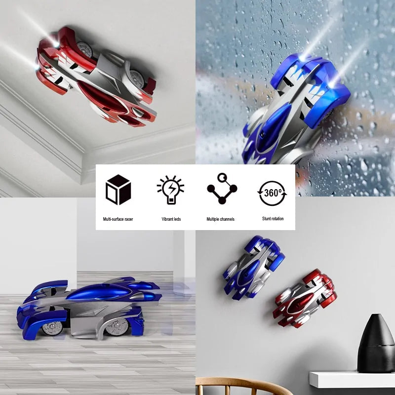 Wall Climbing Car Anti Gravity Defying RC  High Speed