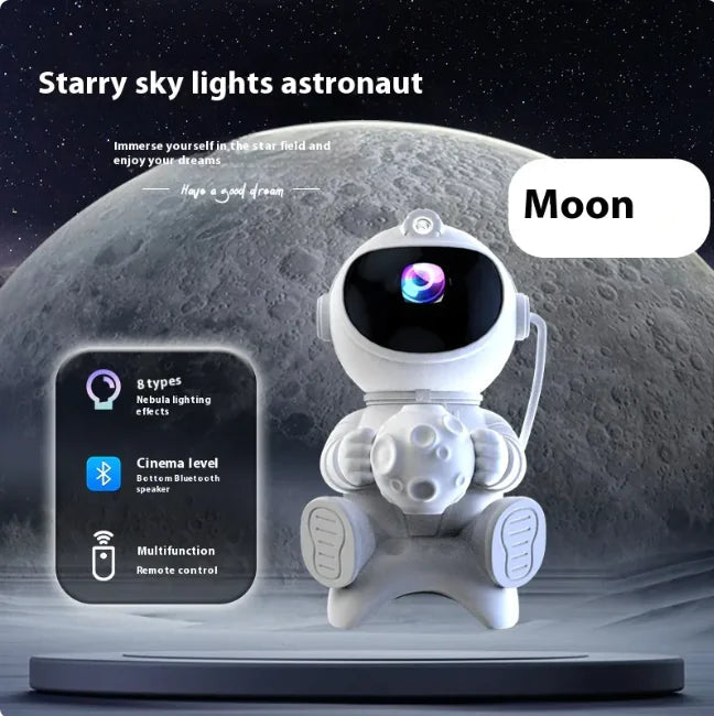 Astronaut Starlight Projector with Bluetooth