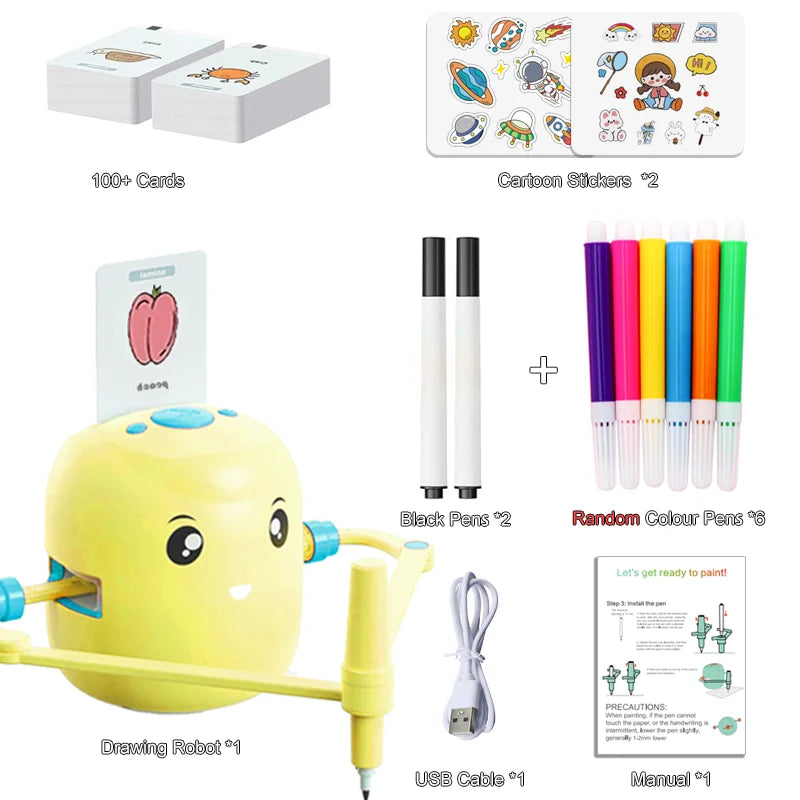 Interactive Smart Drawing Robot Educational Toy